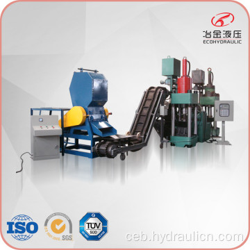 Ang Auto Hydraulical Vertical Metal Briquette Press Machine